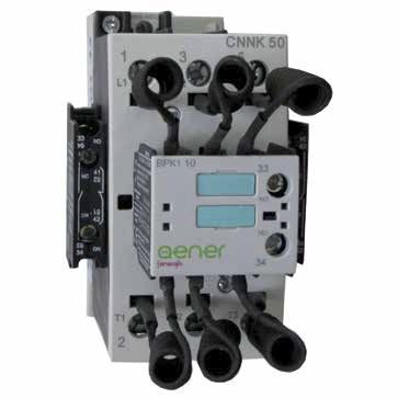 Contattore per comando condensatore - CNNK series - AENER ENERGIA - su guida DIN