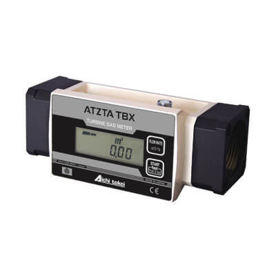 Misuratore di portata a turbina - ATZTA TBX - Aichi Tokei Denki Co.,Ltd - volumetrico / per gas / 4-20 mA