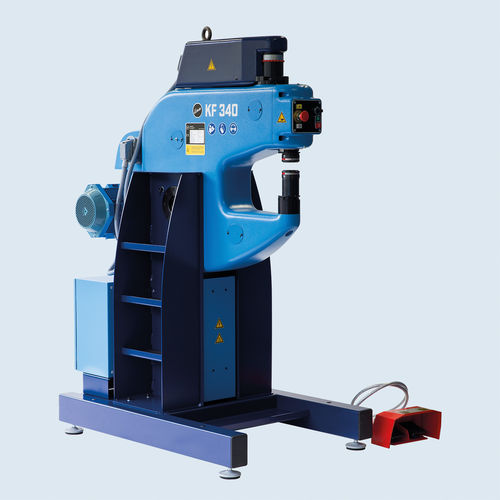 Formatrice per lamiere - KF 340 - ECKOLD technics GmbH & Co. KG - di acciaio / a motore / raddrizzatrice