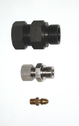 Raccordo idraulico - UZG-47 - Alf-Sensor - filettato / PTFE / in acciaio inox