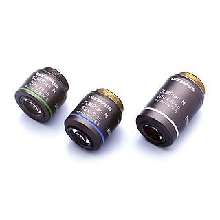 Obiettivo per microscopio per ispezione - SLMPLN series - Evident - Olympus Scientific Solutions - planacromatico
