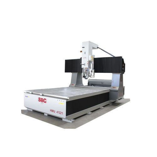 Fresatrice CNC 3 assi - HMU - SBC AUTOMATION - verticale / per compositi / per alluminio