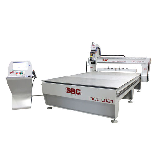 Contornatrice CNC - DCL - SBC AUTOMATION - 3 assi / con un mandrino / per legno