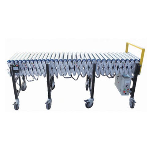 Trasportatore a rulli - ERC4M/D  - ZHEJIANG BROTHER PACKING MACHINERY CO.,LTD - orizzontale / da trasporto / allungabile