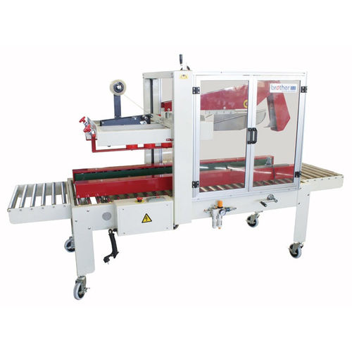 Chiudicartoni a doppi lembi - FX-AT5050  - ZHEJIANG BROTHER PACKING MACHINERY CO.,LTD - nastro adesivo / automatico