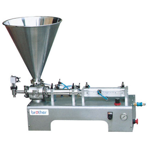 Macchina di riempimento semiautomatica - DGF  - ZHEJIANG BROTHER PACKING MACHINERY CO.,LTD - per bottiglie / a pistone