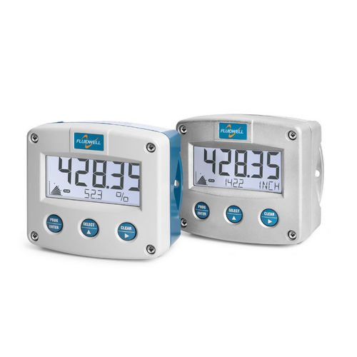 Livello visivo per liquidi - F070 - Fluidwell bv - elettronico / per cisterna / a sicurezza intrinseca