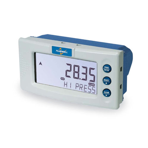 Indicatore e controllore di pressione - D053 - Fluidwell bv - display LCD / da montare su pannello / con allarme