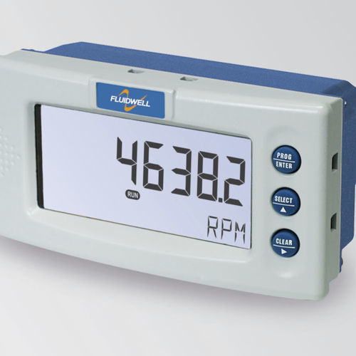 Indicatore di velocità - D093 - Fluidwell bv - digitale / da montare su pannello / con allarme