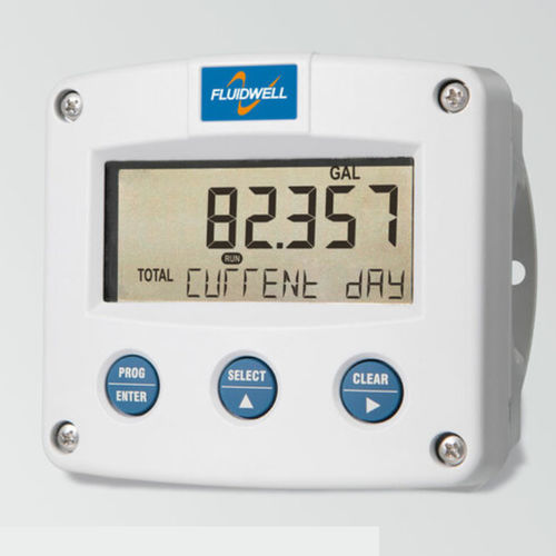 Indicatore totalizzatore di cadenza - F103  - Fluidwell bv - di portata / con registratore di dati integrato / alimentato da circuito