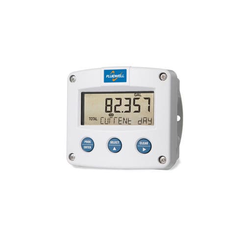 Indicatore totalizzatore di cadenza - F103  - Fluidwell bv - di portata / con registratore di dati integrato / alimentato da circuito