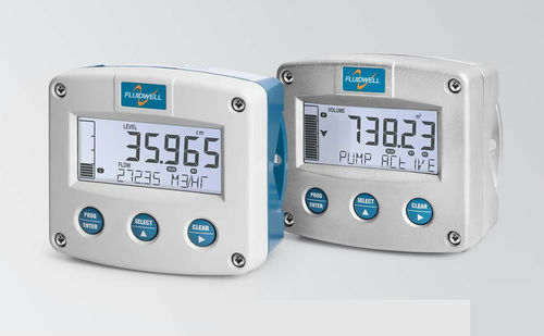 Controllore per pompa flussometro - F175 - Fluidwell bv - misura di livello e portata / con allarme integrato / per la gestione di pompe