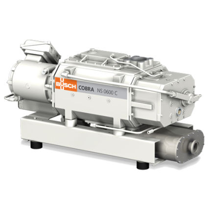 Pompa a vuoto a vite - COBRA NS 0160 C - Busch Vacuum Solutions - a secco / per acqua / di elio