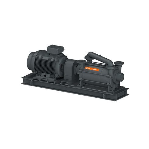 Pompa a vuoto ad anello liquido - Dolphin LB 1207 A - Busch Vacuum Solutions - lubrificata / bistadio / compressore