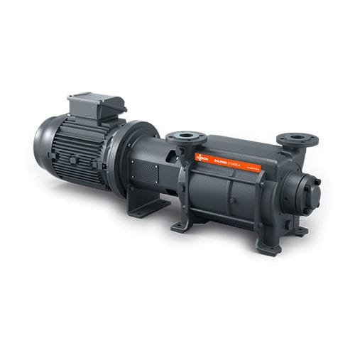 Pompa a vuoto ad anello liquido - Dolphin LT 0510 A - Busch Vacuum Solutions - lubrificata / bistadio / per motore