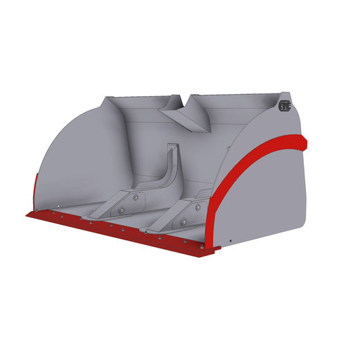 Benna frontale - CAME srl - ad alto ribaltamento / per materiali leggeri