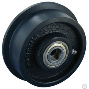 Ruota monoblocco - RG 75/ 30/4K-S - Rollentechnik vom Stein GmbH - in ghisa / per cuscinetti / con flangia