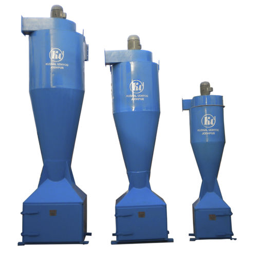 Depolveratore a ciclone - KU series - Kushal Udhyog - con rimozione a getto spinto