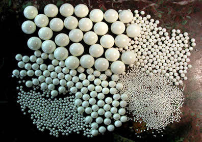 Sfera in acciaio - MSE TEKNOLOJİ LTD. ŞTİ. - in zirconio / in carburo di tungsteno / in allumina