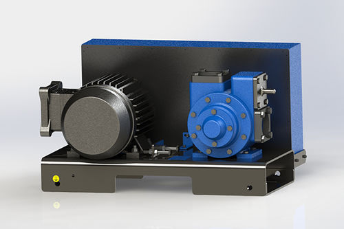 Pompa a ingranaggi - PU series - Zipfluid srl - per solventi / per carburante / elettrica