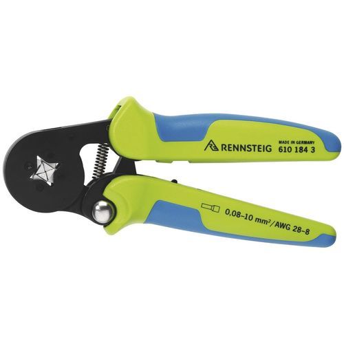 Utensile per aggraffatura manuale - PEW 8.184 - RENNSTEIG WERKZEUGE GMBH - per terminali di cavi / per filo