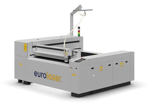 Macchina da taglio laser CO2 - eurolaser M-1600 - eurolaser GmbH - per materie plastiche / per legno / per materiale tessile