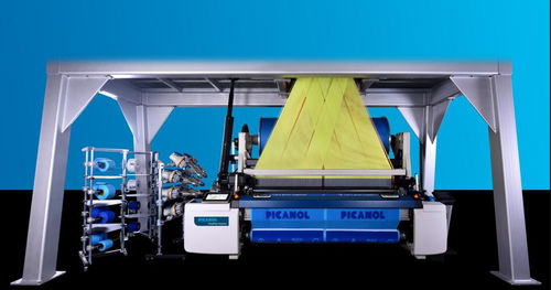 Macchina per tessere per tessuti tecnici - TerryPlus-i Connect - Picanol - a getto d'aria / ad alta velocità