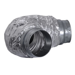 Silenziatore per ventilazione - SLE series - ALNOR Ventilation Systems - per guaina rotonda