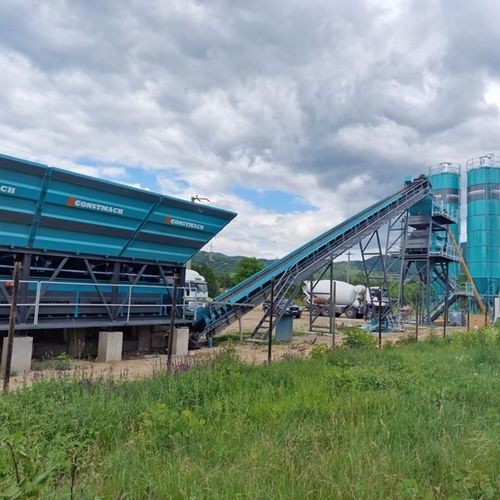 Centrale di betonaggio stazionario - CONSTMACH Concrete Plants & Crushers - automatico / compatto