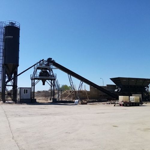 Centrale di betonaggio stazionario - CONSTMACH Concrete Plants & Crushers - compatto / automatico