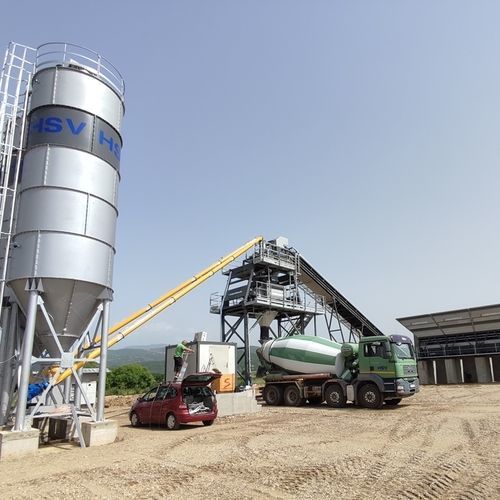 Centrale di betonaggio stazionario - CONSTMACH Concrete Plants & Crushers - compatto / automatico