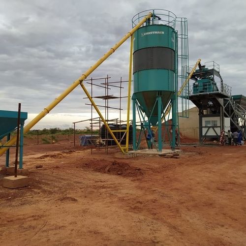 Centrale di betonaggio mobile - CONSTMACH Concrete Plants & Crushers - compatto / automatico / monoasse