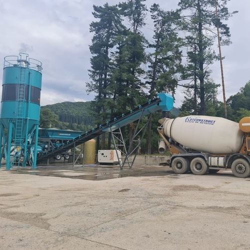 Centrale di betonaggio mobile - Mobicom 30 - CONSTMACH Concrete Plants & Crushers - compatto / automatico / orizzontale