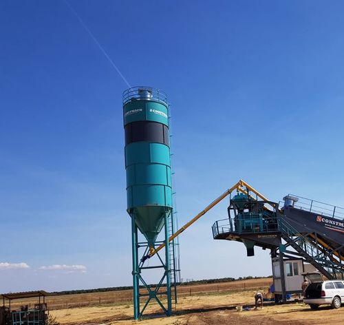 Silo saldato - CS-75  - CONSTMACH Concrete Plants & Crushers - bullonato / per cemento / per calcestruzzo