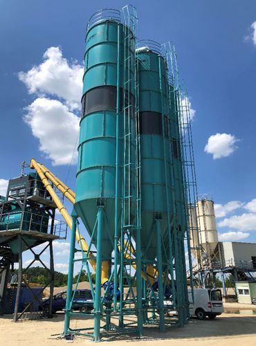Silo saldato - CS-100  - CONSTMACH Concrete Plants & Crushers - bullonato / per cemento / per calcestruzzo