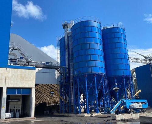 Silo a fondo conico - CS-1000 - CONSTMACH Concrete Plants & Crushers - bullonato / per cemento / per calcestruzzo
