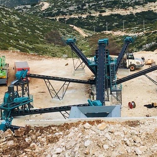 Frantoio fisso - CONSTMACH Concrete Plants & Crushers - ad alta capacità / secondario / primario