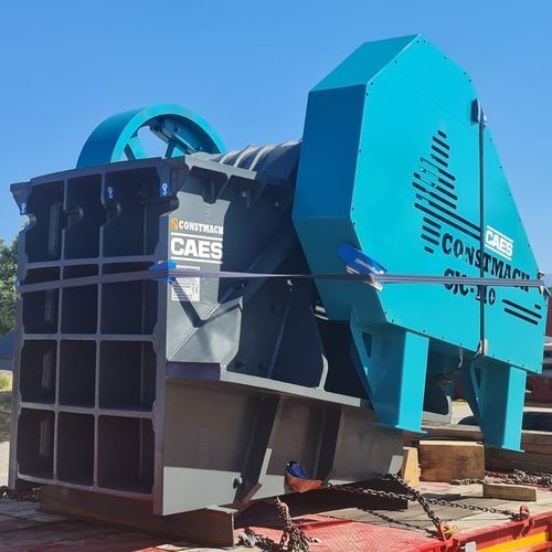 Frantoio a ganascia - CJC-110 - CONSTMACH Concrete Plants & Crushers - fisso / ad alta capacità / secondario
