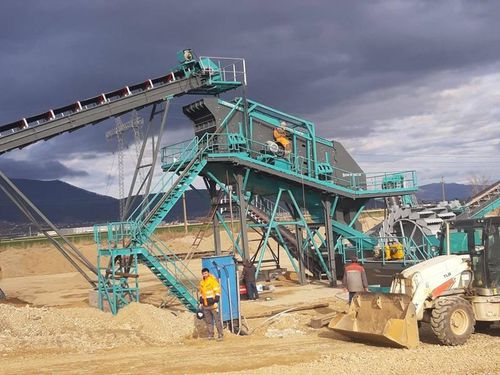 Vaglio per cantiere di costruzione - CVS series - CONSTMACH Concrete Plants & Crushers - per miniere / per il riciclaggio / per il settore industriale