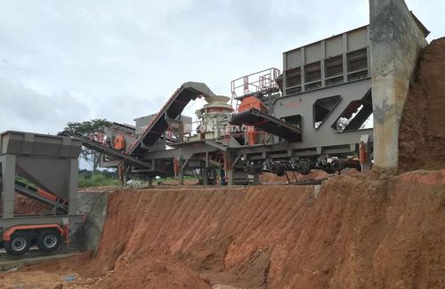 Gruppo di frantumazione e setacciatura a cono - JC-1 - CONSTMACH Concrete Plants & Crushers - mobile / fine / ad alta capacità
