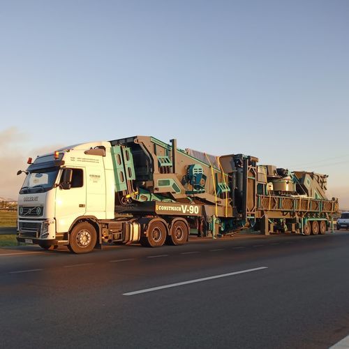 Frantoio a percussione ad asse verticale - V-90 - CONSTMACH Concrete Plants & Crushers - mobile / per la produzione di sabbia / fine