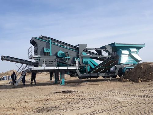 Vaglio per setacciatura bagnata - SW series - CONSTMACH Concrete Plants & Crushers - per miniere / per alimentazione di frantumatori / per lavaggio