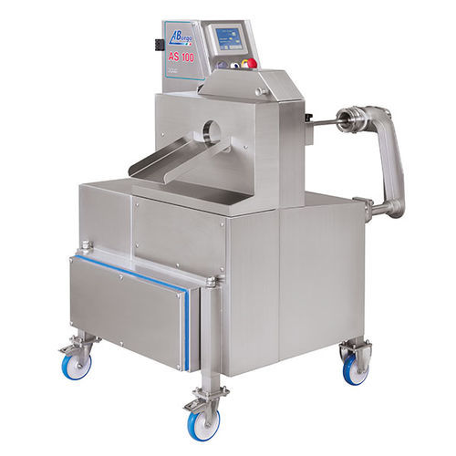 Macchina legatrice per salsicce - AS 100 E - BORGO 1988 S.R.L. - trifase / in acciaio inossidabile / semiautomatica