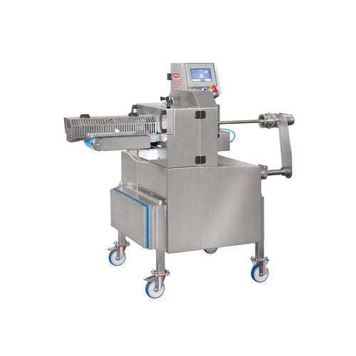 Macchina legatrice per salsicce - AS 100 TI - BORGO 1988 S.R.L. - trifase / automatica / in acciaio inossidabile