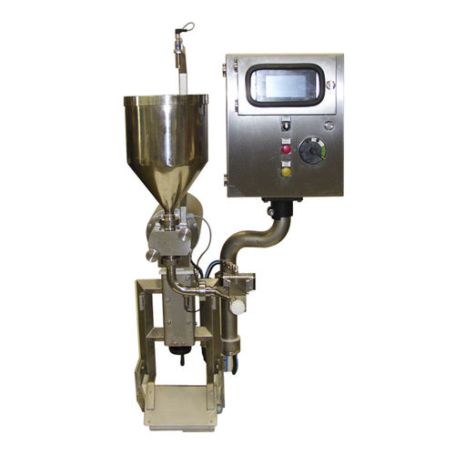 Dosatore per liquidi - dm100 - B.S. SRL - per l'industria agroalimentare / semiautomatico / a tramoggia