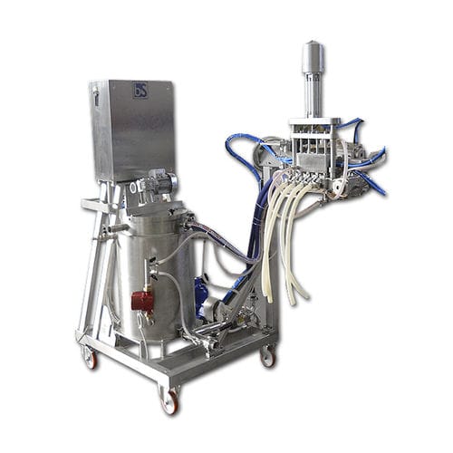 Dosatore volumetrico - B.S. SRL - per l'industria agroalimentare / per linea di produzione di gelato / monocomponente