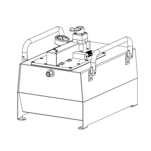 Pompa a pistone - UPMD725 RC - BELL S.R.L. - per olio / ad aria / pneumatica