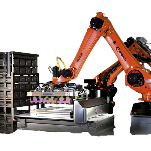 Smodellatore robotizzato - Creminox - per l'industria agroalimentare