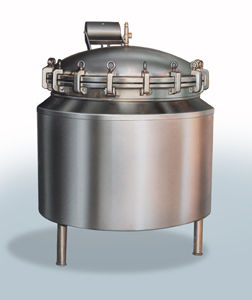 Autoclave di processo - M. Serra, S.A. - verticale / per l'industria agroalimentare