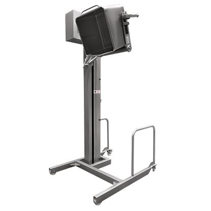 Ribaltatore per cassonetti elettrico - EURO - NIEROS Metal d.o.o.